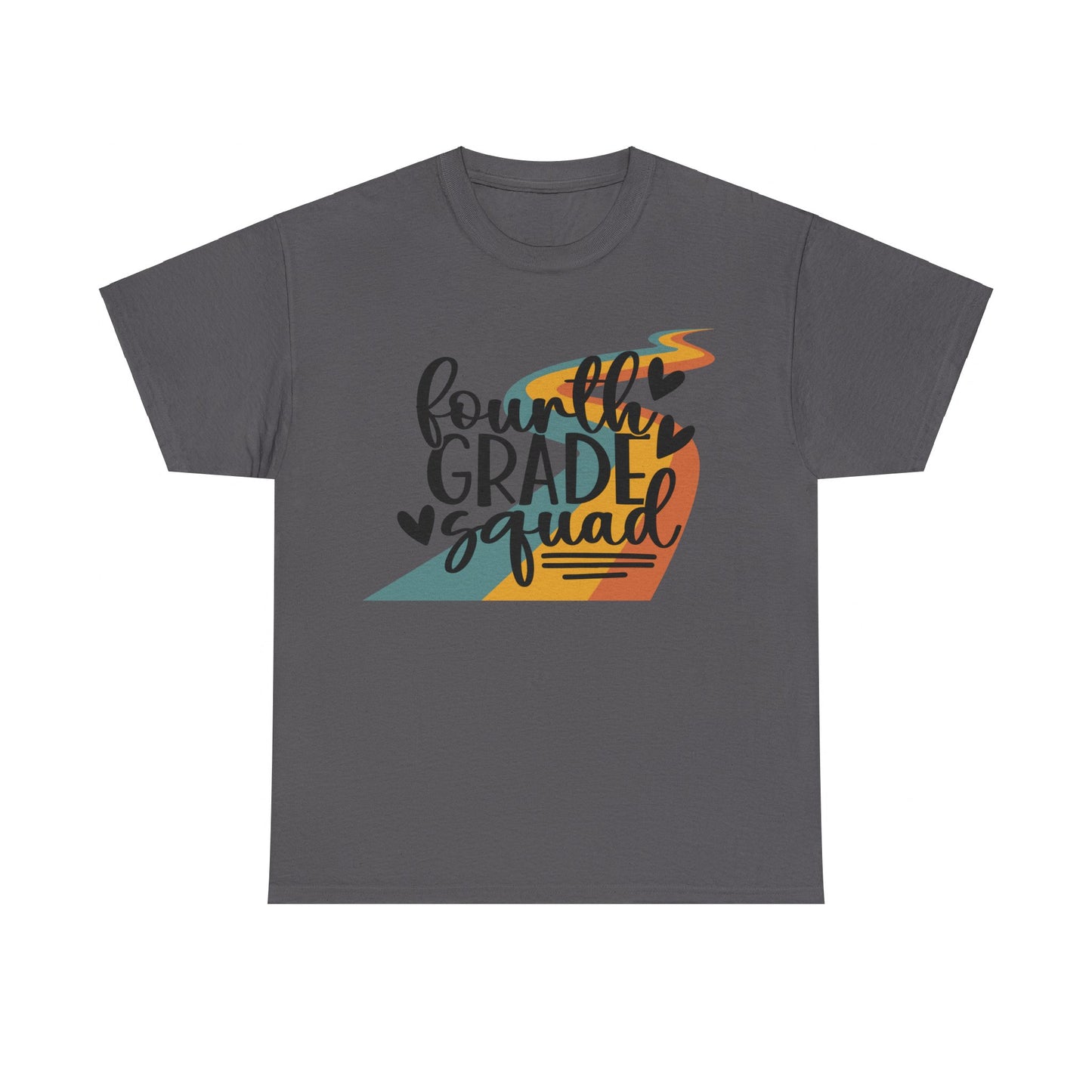 Retro Fourth Grade Squad School Shirt