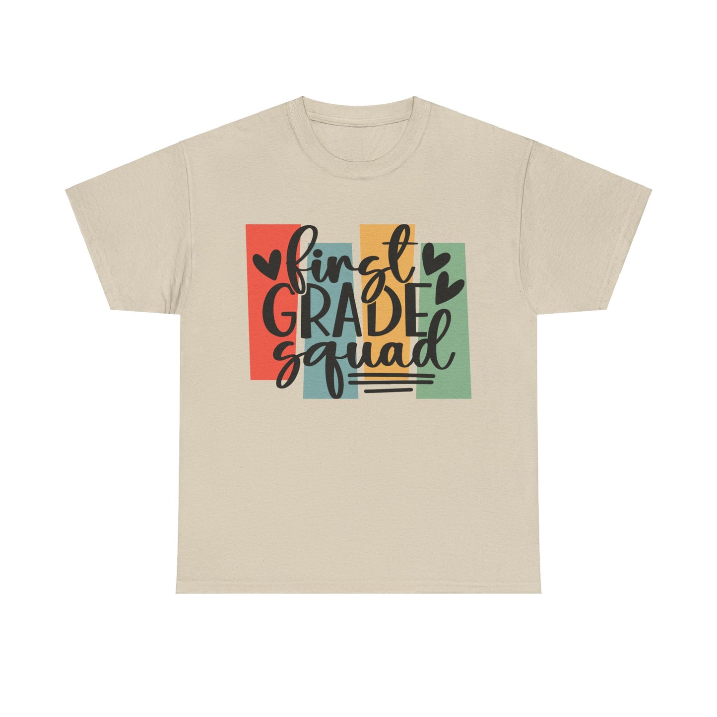 First Grade Classroom Retro Boho Design Squad TShirt