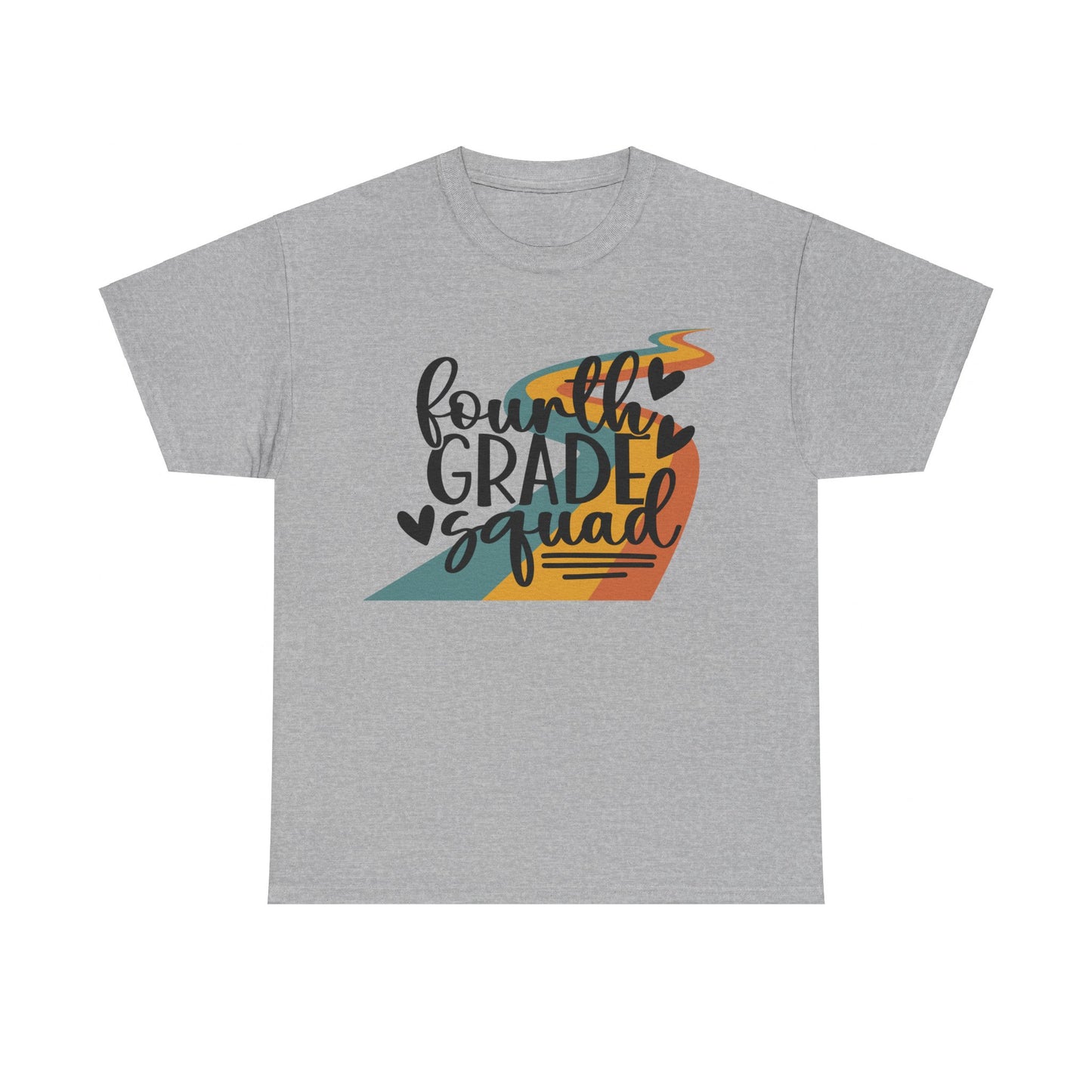 Retro Fourth Grade Squad School Shirt