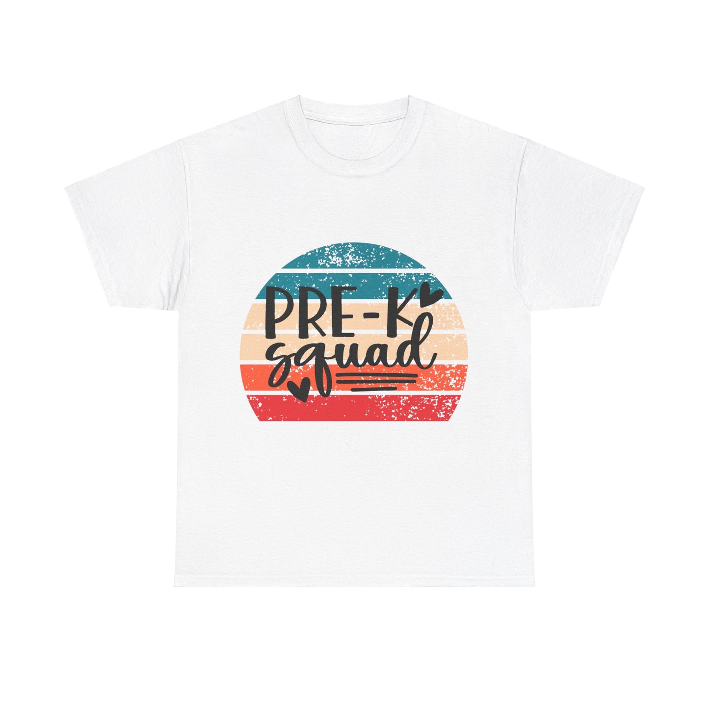 Pre-K Squad Grade School Retro Design Shirt