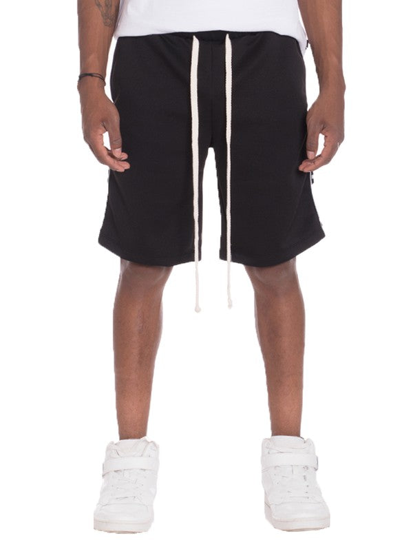 Mens Checkered Stripe Shorts