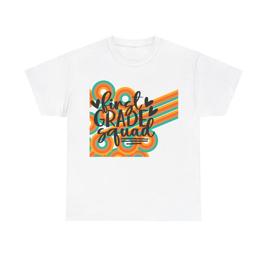 Retro Design First Grade Squad Class TShirt