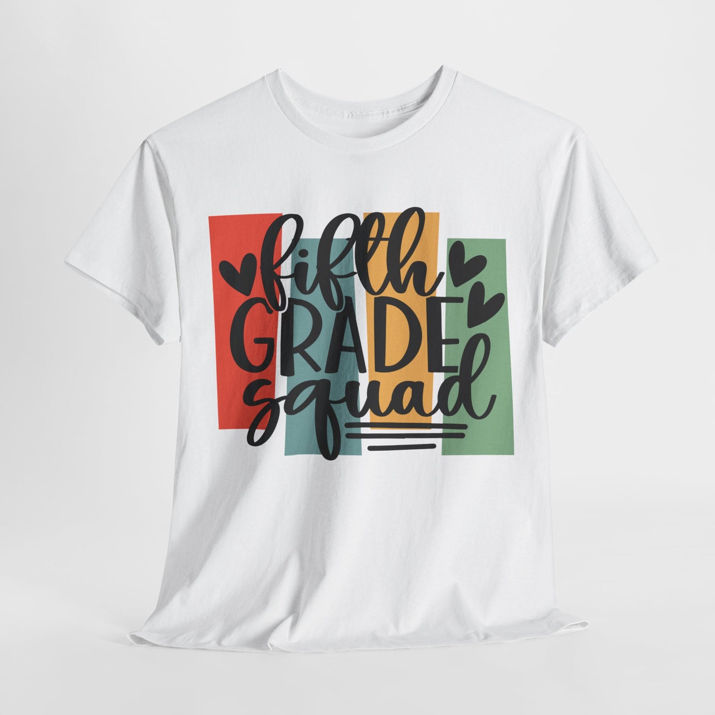 Retro Vintage Fifth Grade Squad Team TShirt