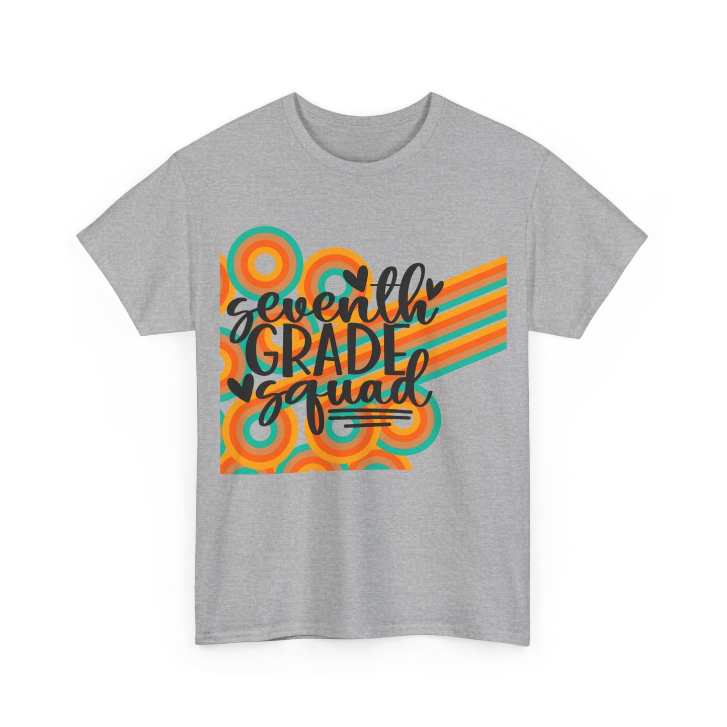 Retro Seventh Grade Squad Classroom TShirt