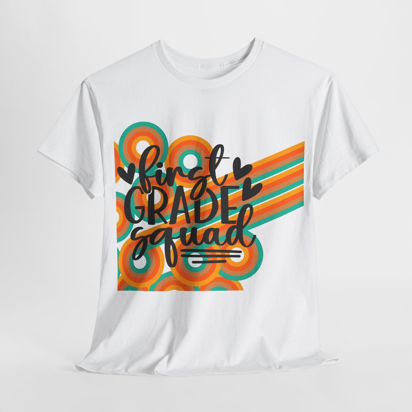 Retro Design First Grade Squad Class TShirt