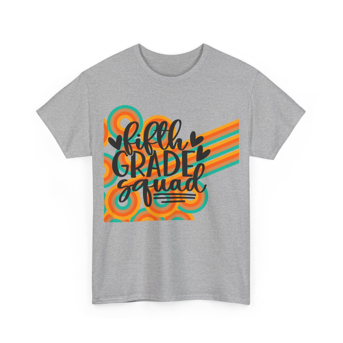 Fifth Grade Retro School Team Shirt