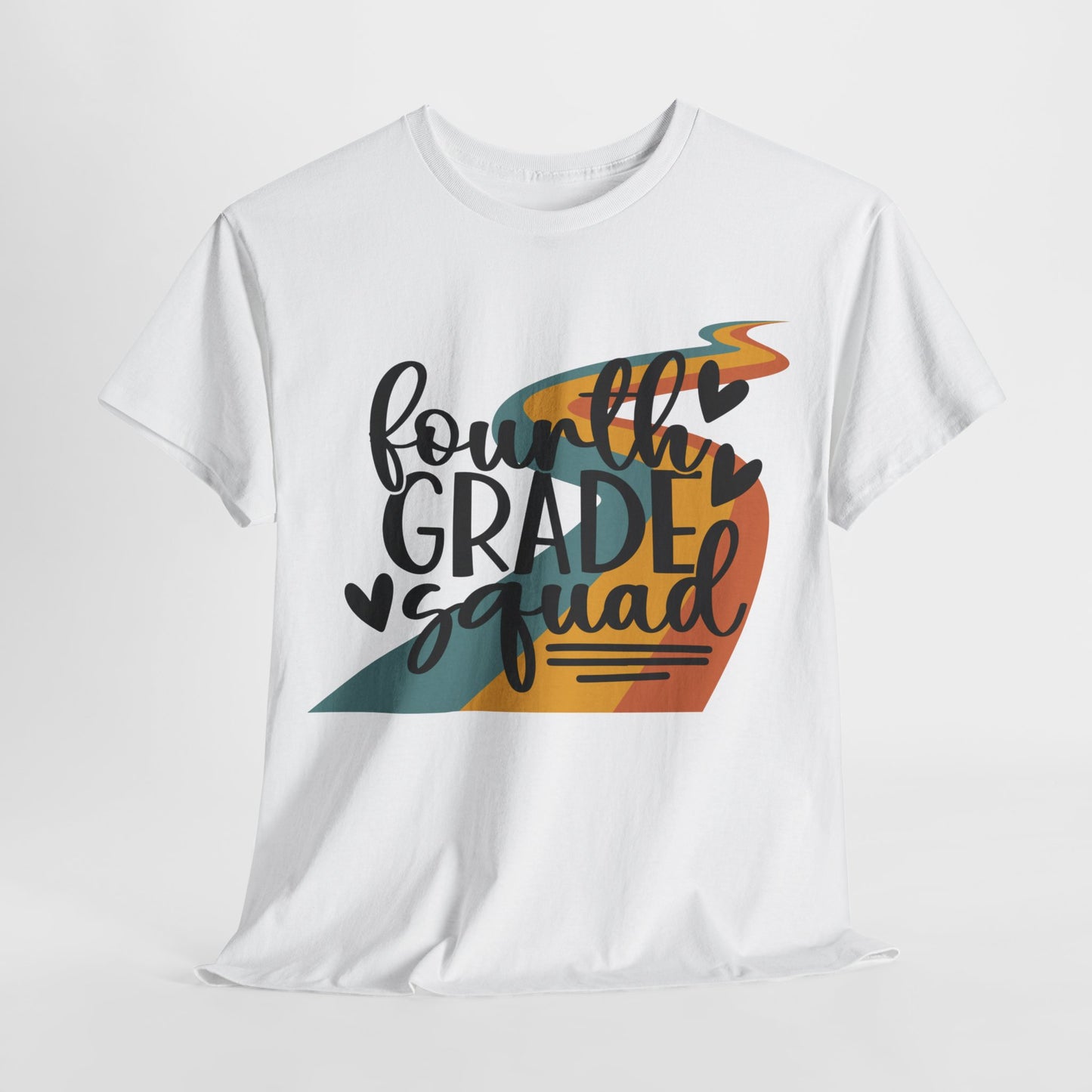 Retro Fourth Grade Squad School Shirt