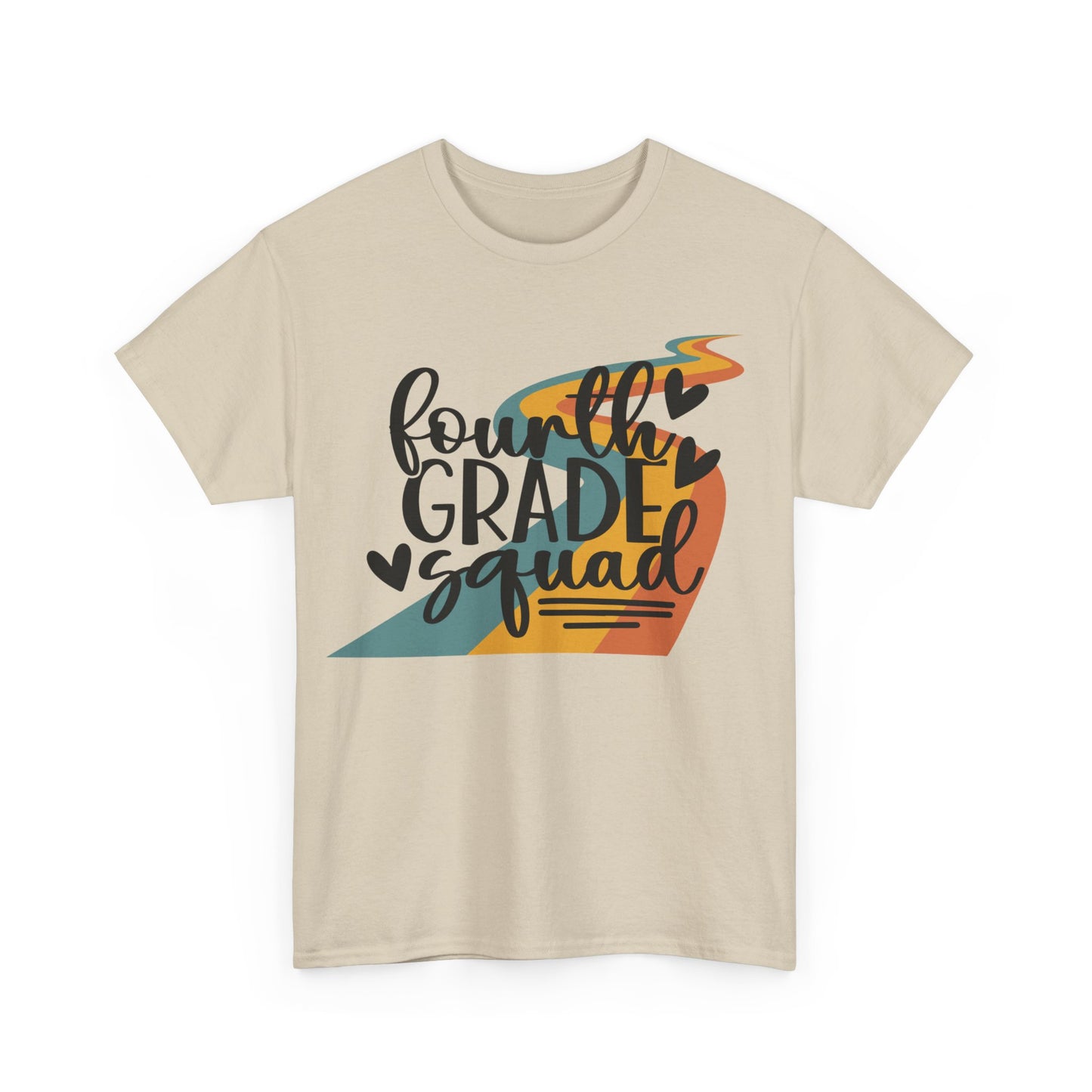 Retro Fourth Grade Squad School Shirt