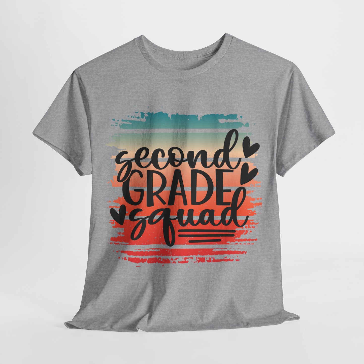 Second Grade Squad Team Teacher Shirt