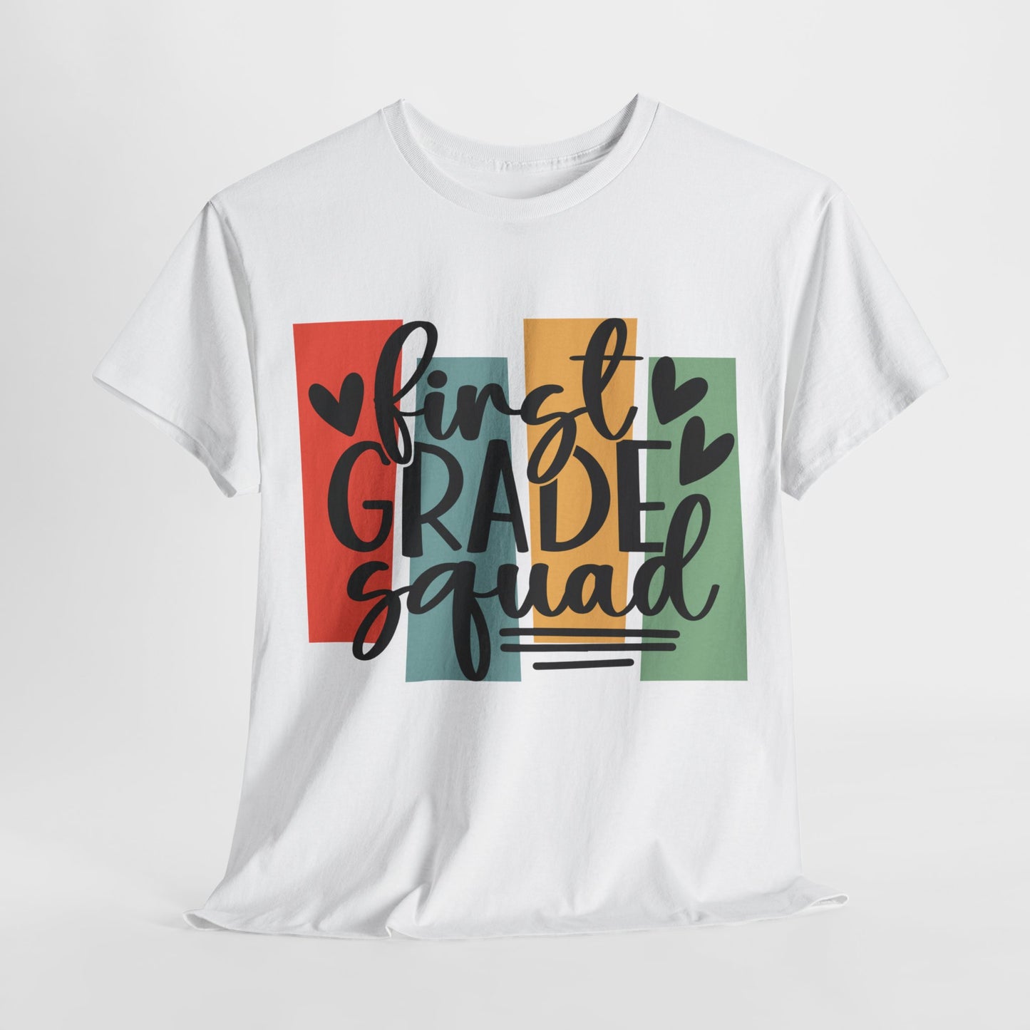 First Grade Classroom Retro Boho Design Squad TShirt