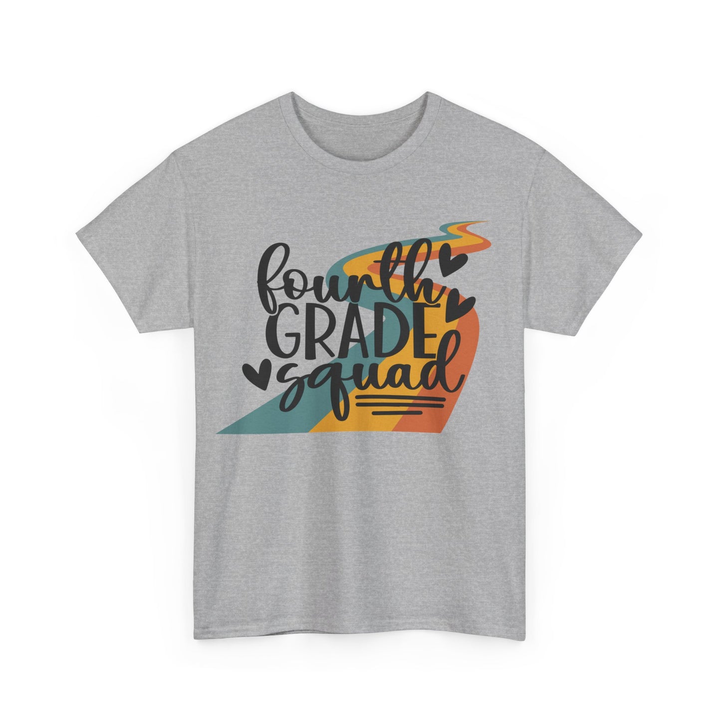 Retro Fourth Grade Squad School Shirt