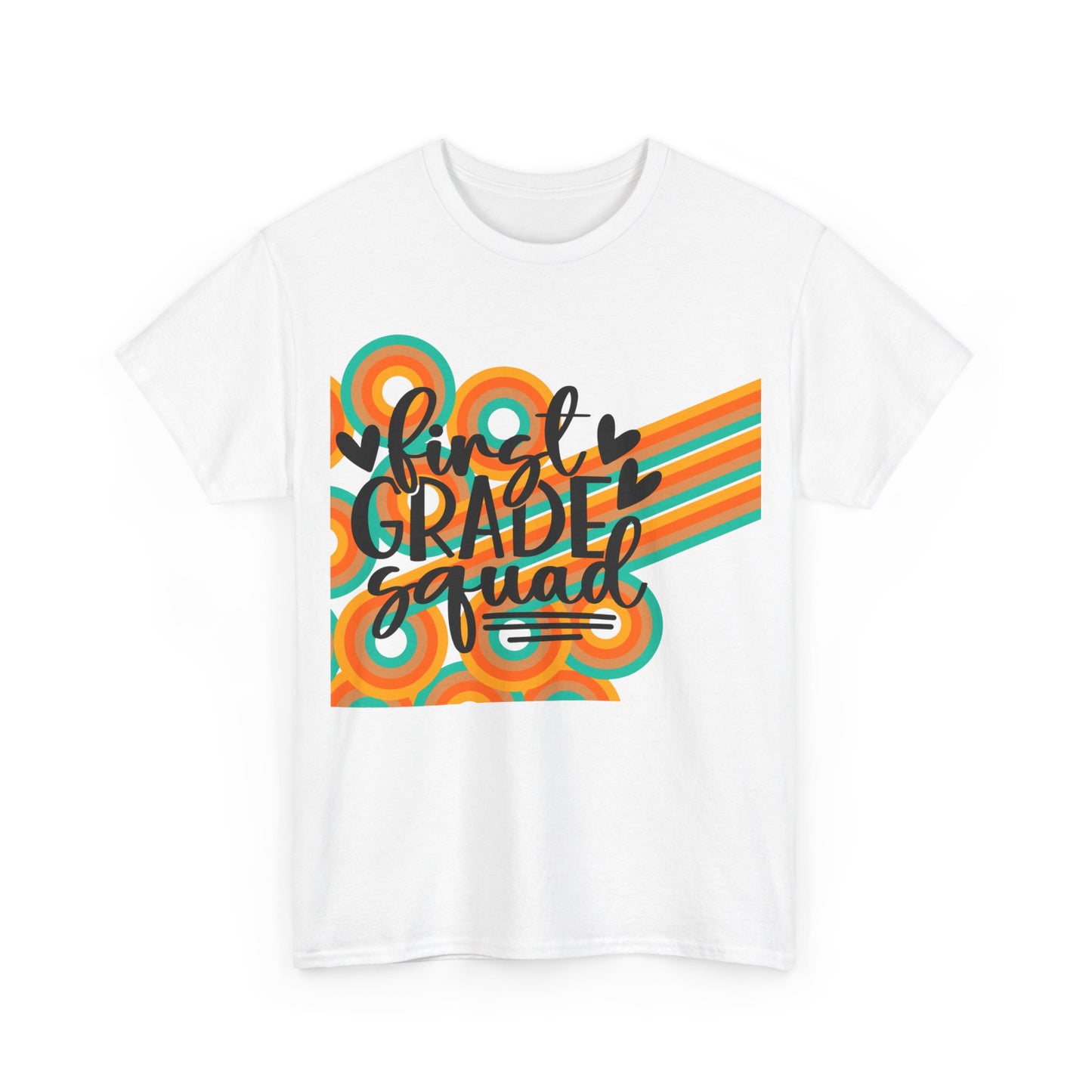 Retro Design First Grade Squad Class TShirt