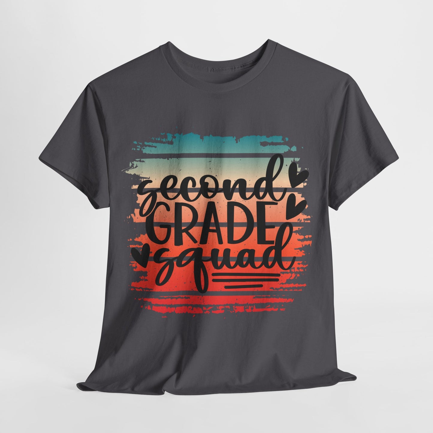 Second Grade Squad Team Teacher Shirt