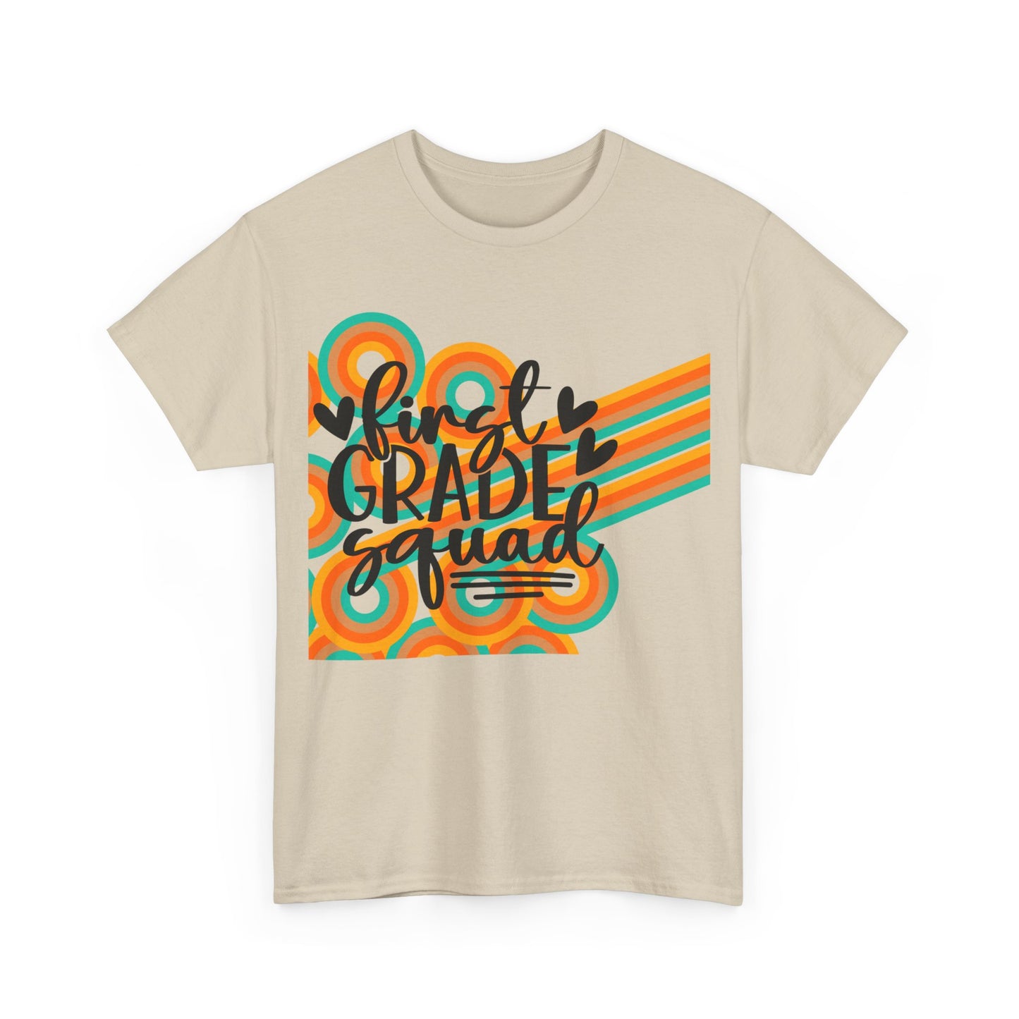 Retro Design First Grade Squad Class TShirt