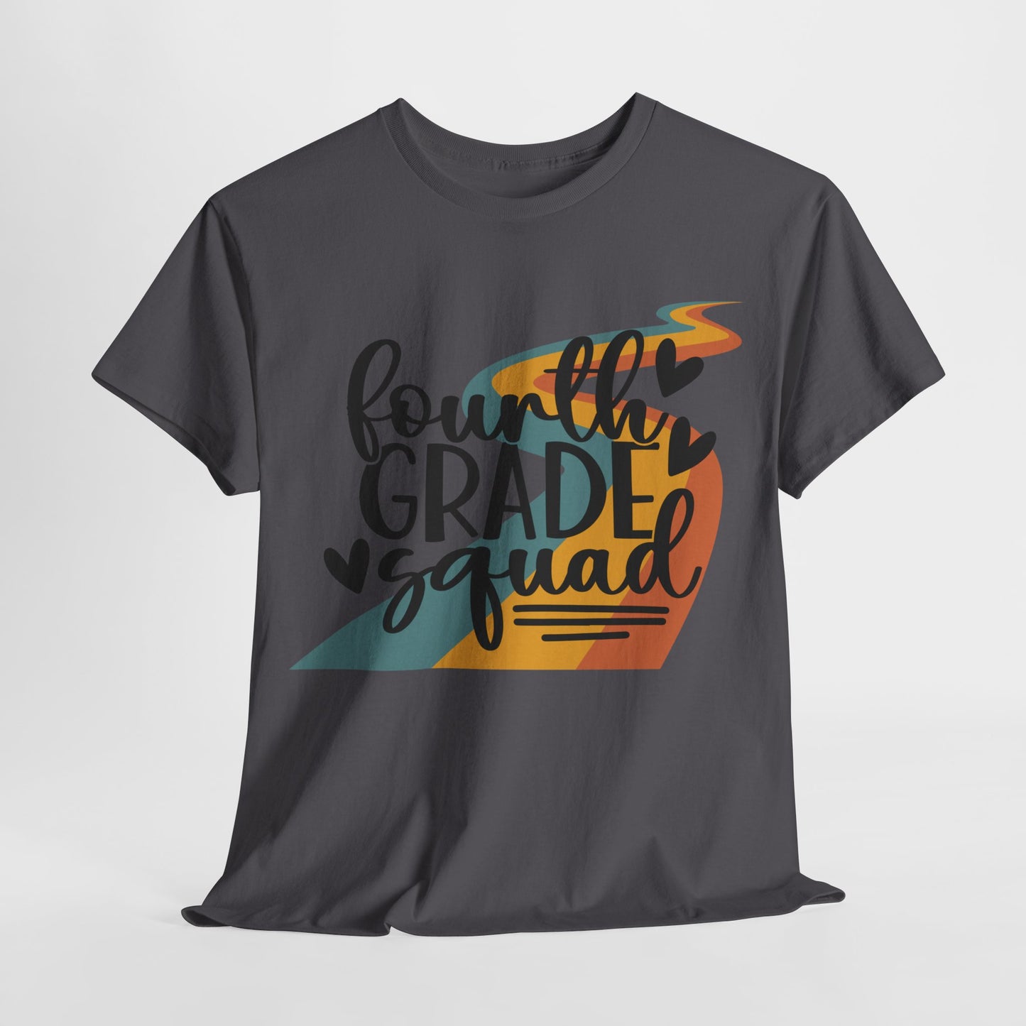 Retro Fourth Grade Squad School Shirt