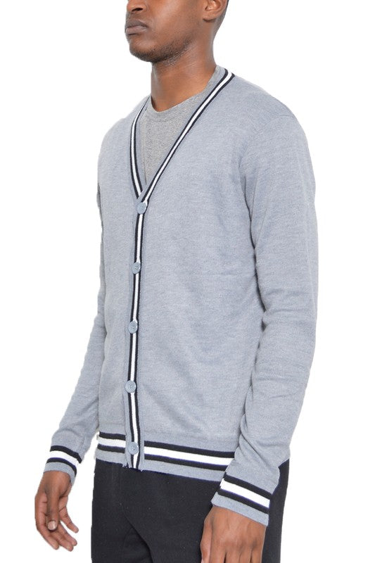 Retro Vintage Style Mens Cardigan