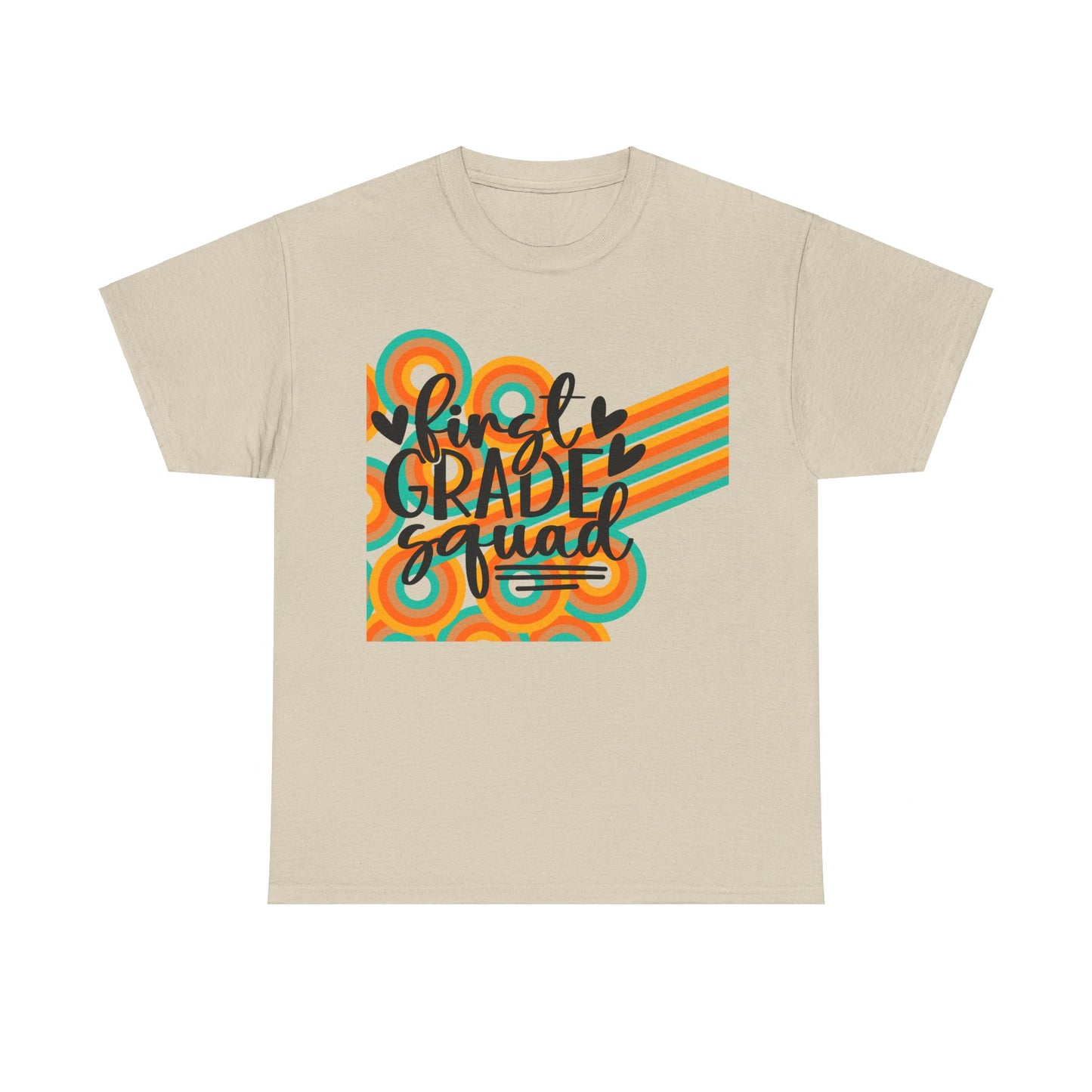 Retro Design First Grade Squad Class TShirt