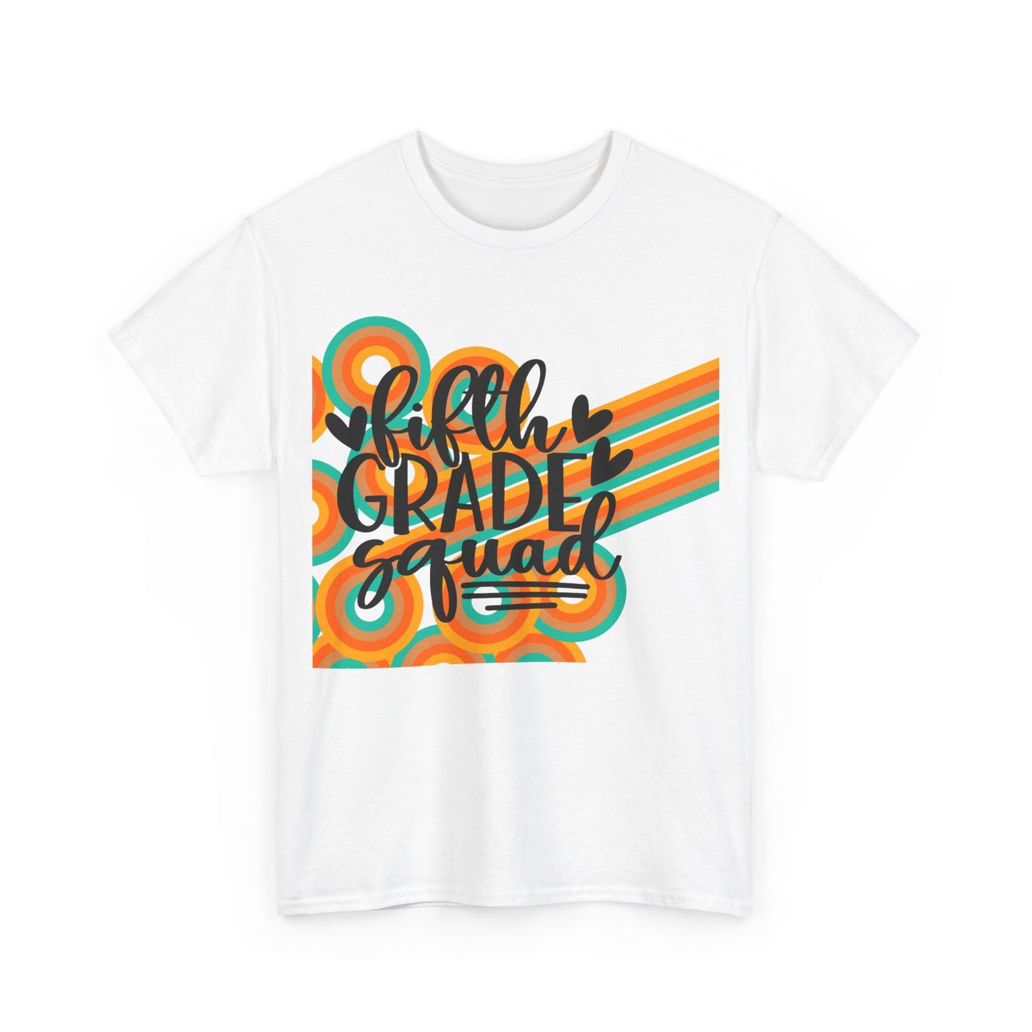 Fifth Grade Retro School Team Shirt