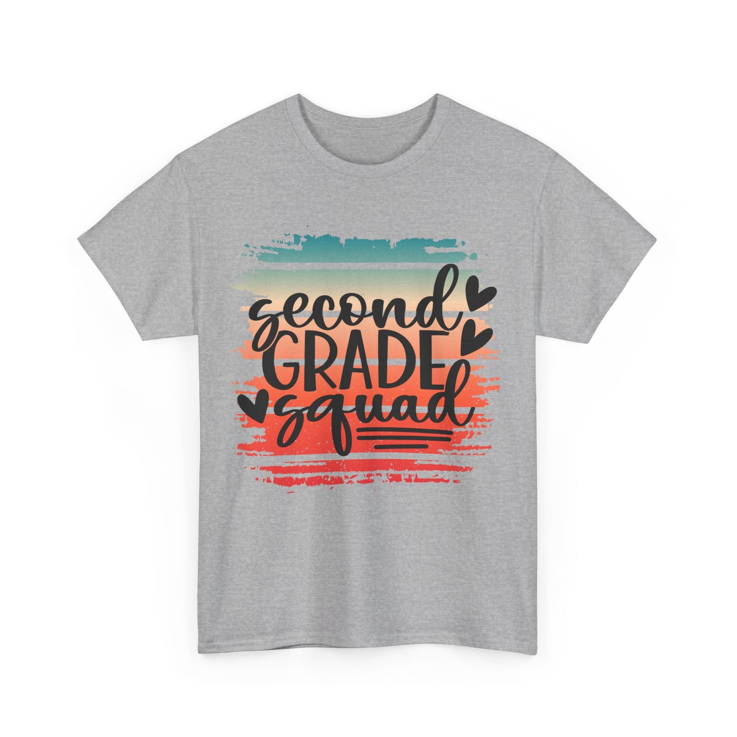 Second Grade Squad Team Teacher Shirt