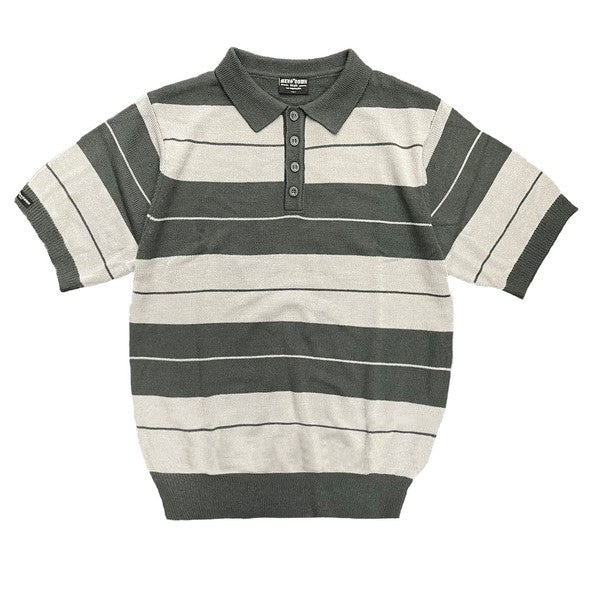 Retro Vintage  Short Sleeve Polo Shirt