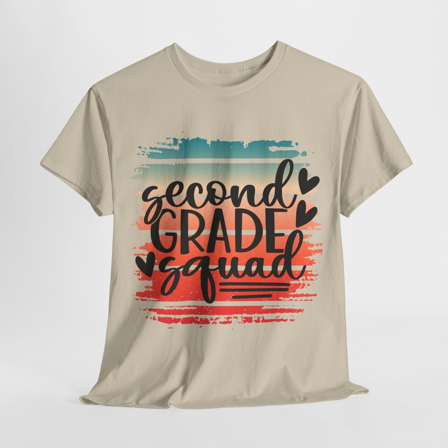 Second Grade Squad Team Teacher Shirt