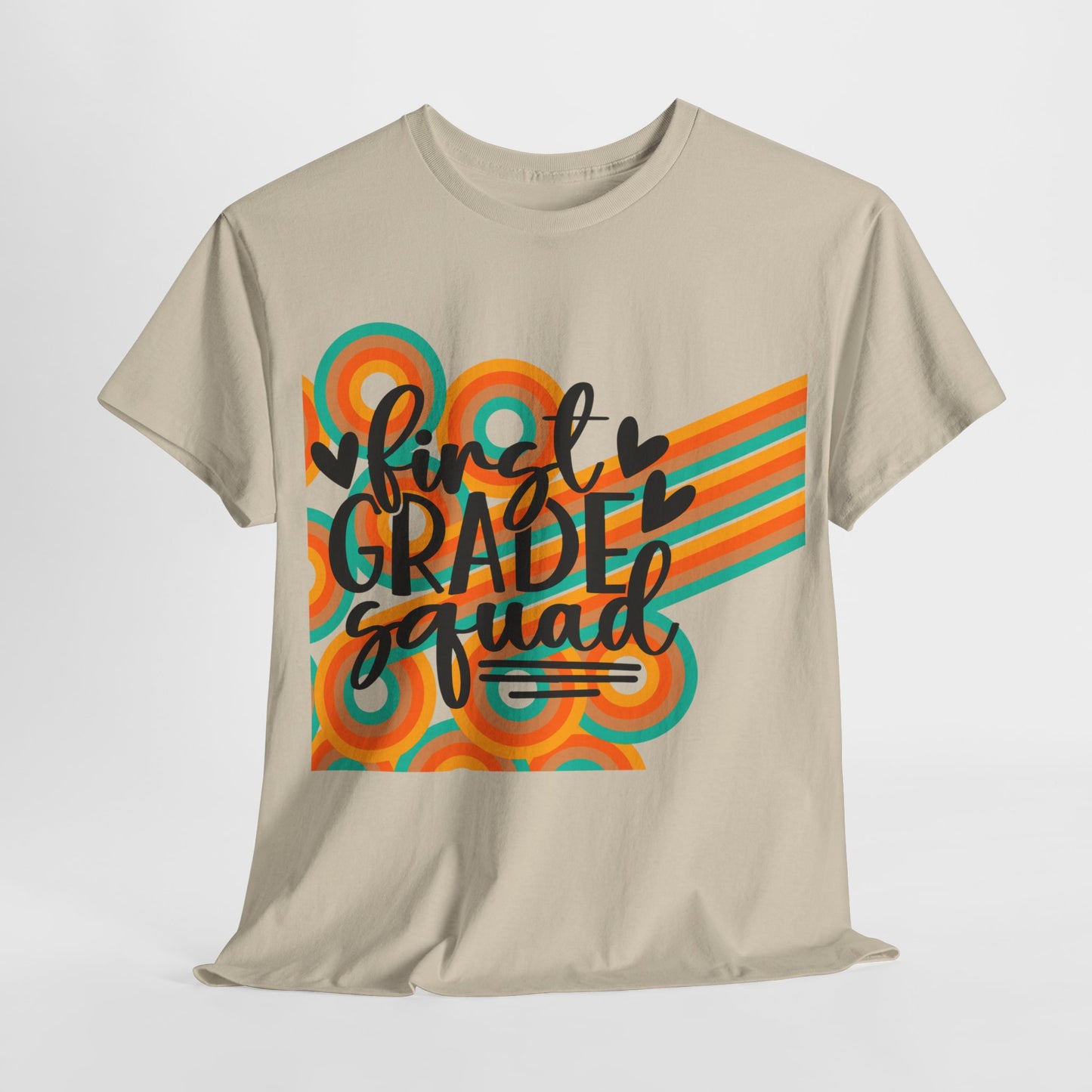 Retro Design First Grade Squad Class TShirt