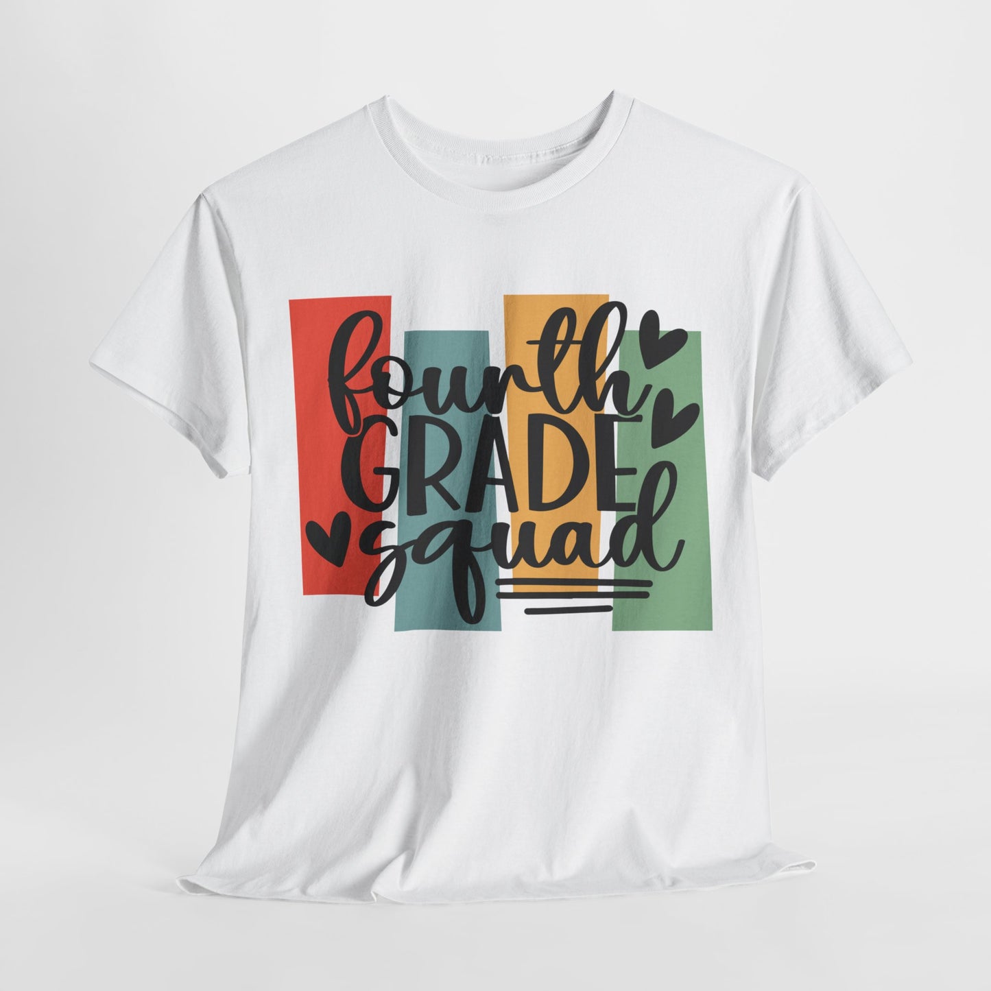 Retro Vintage Design Fourth Grade Team TShirt