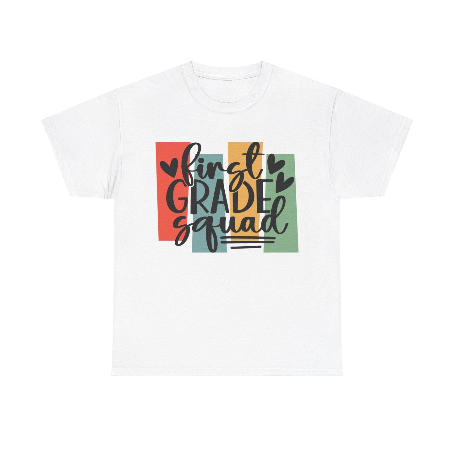 First Grade Classroom Retro Boho Design Squad TShirt