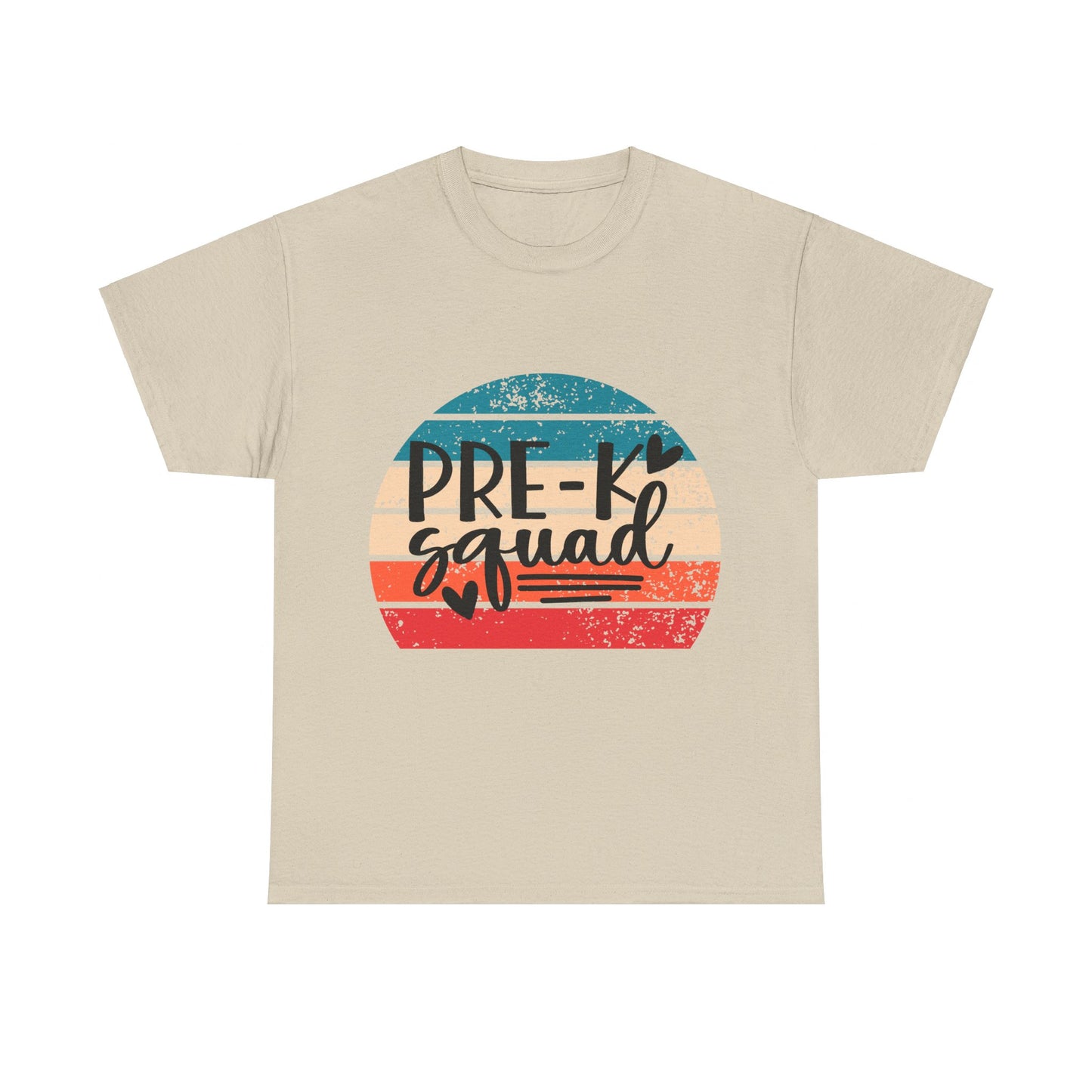 Pre-K Squad Grade School Retro Design Shirt