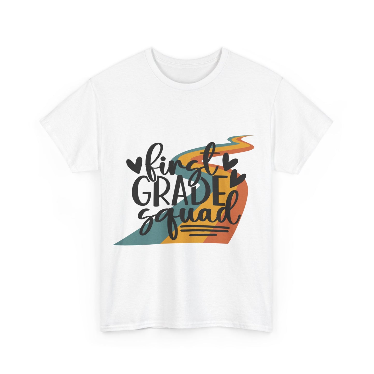 Retro First Grade Squad Class School Shirt