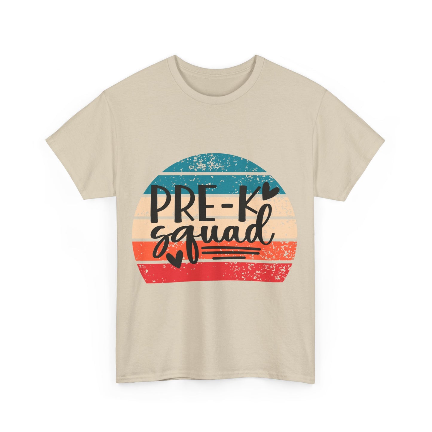 Pre-K Squad Grade School Retro Design Shirt