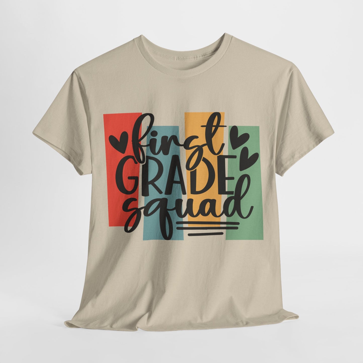 First Grade Classroom Retro Boho Design Squad TShirt