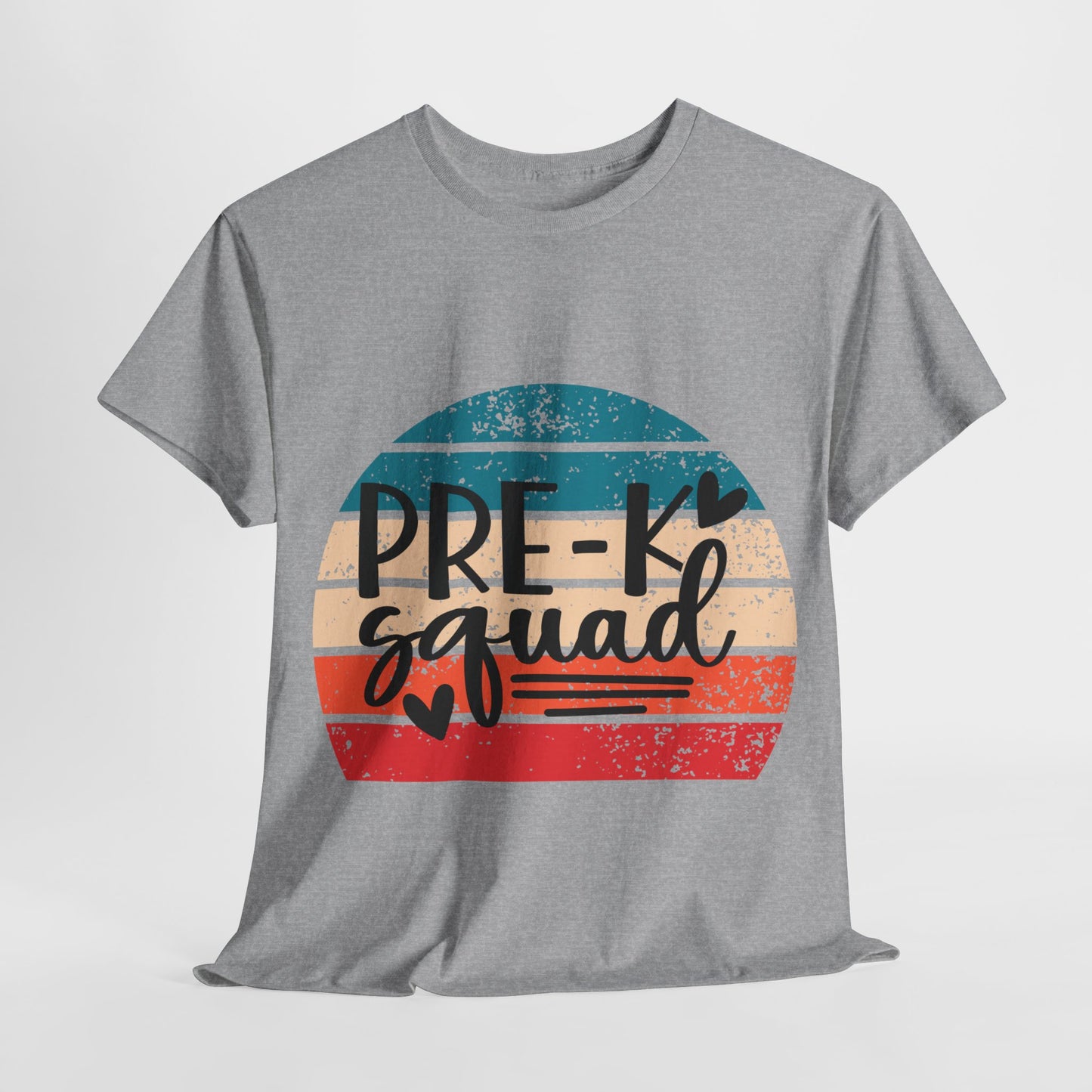 Pre-K Squad Grade School Retro Design Shirt