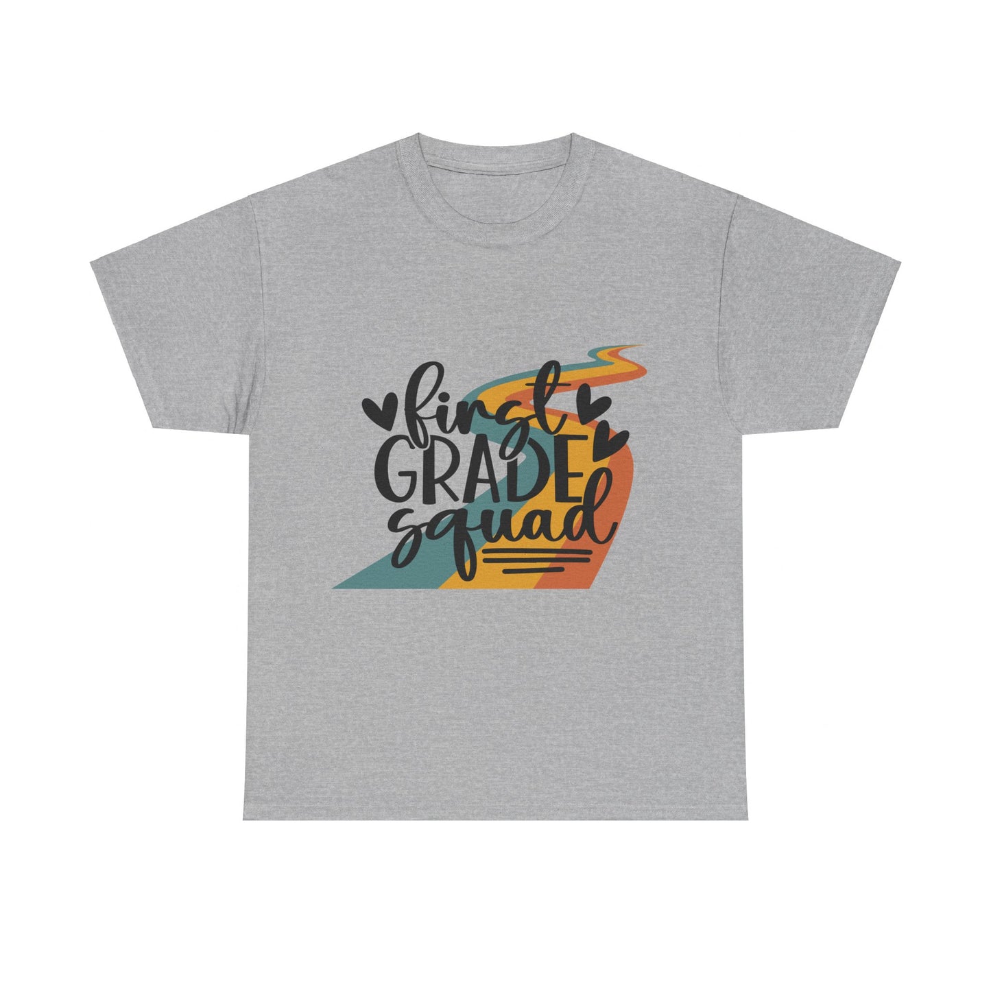 Retro First Grade Squad Class School Shirt