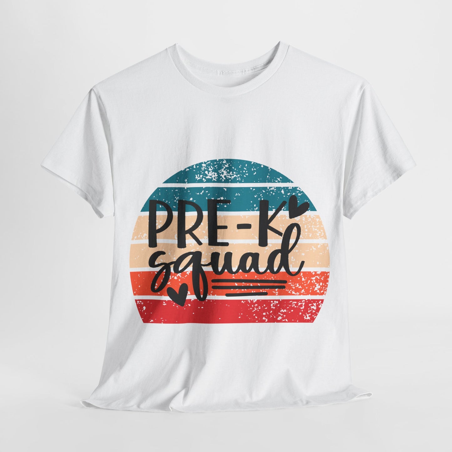 Pre-K Squad Grade School Retro Design Shirt