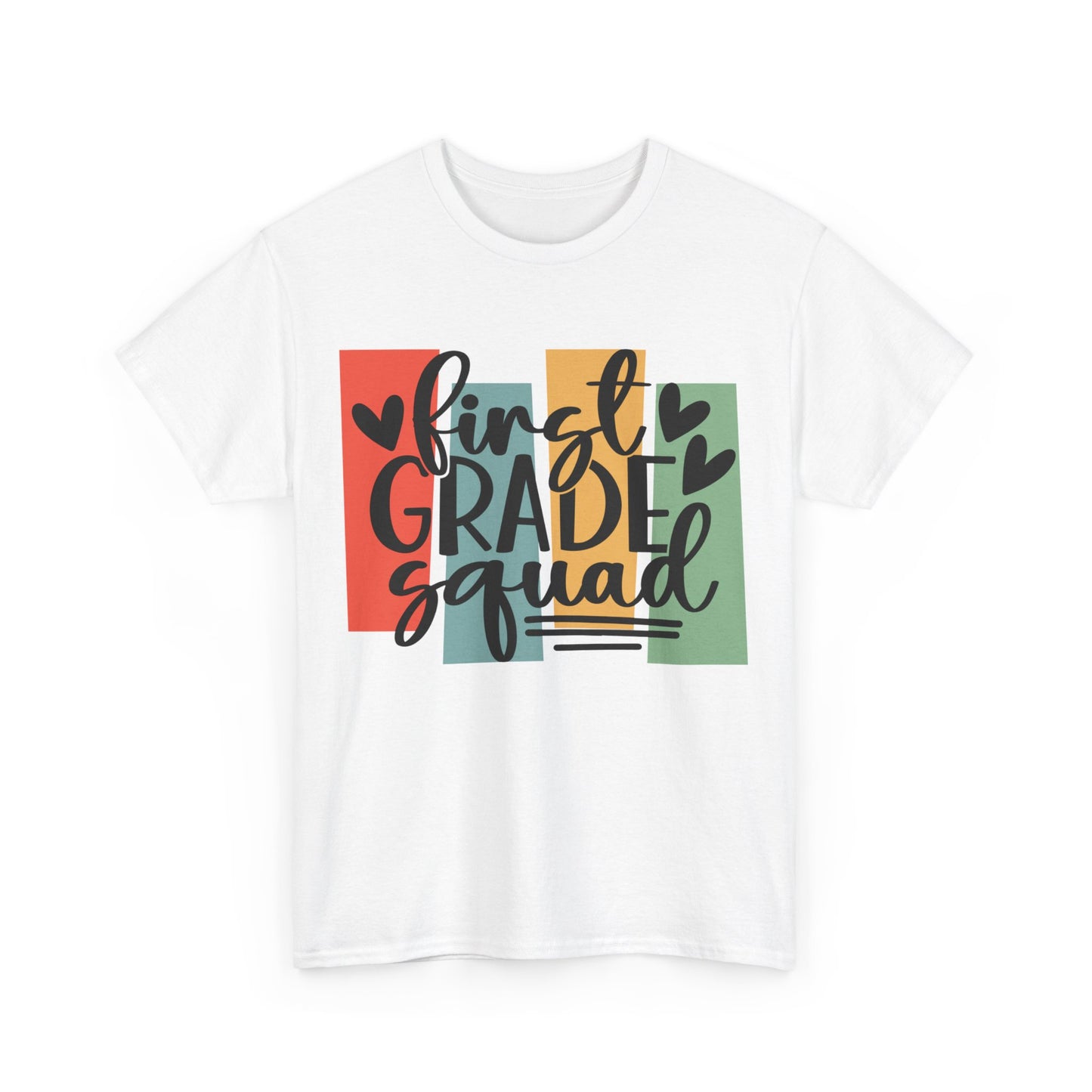 First Grade Classroom Retro Boho Design Squad TShirt