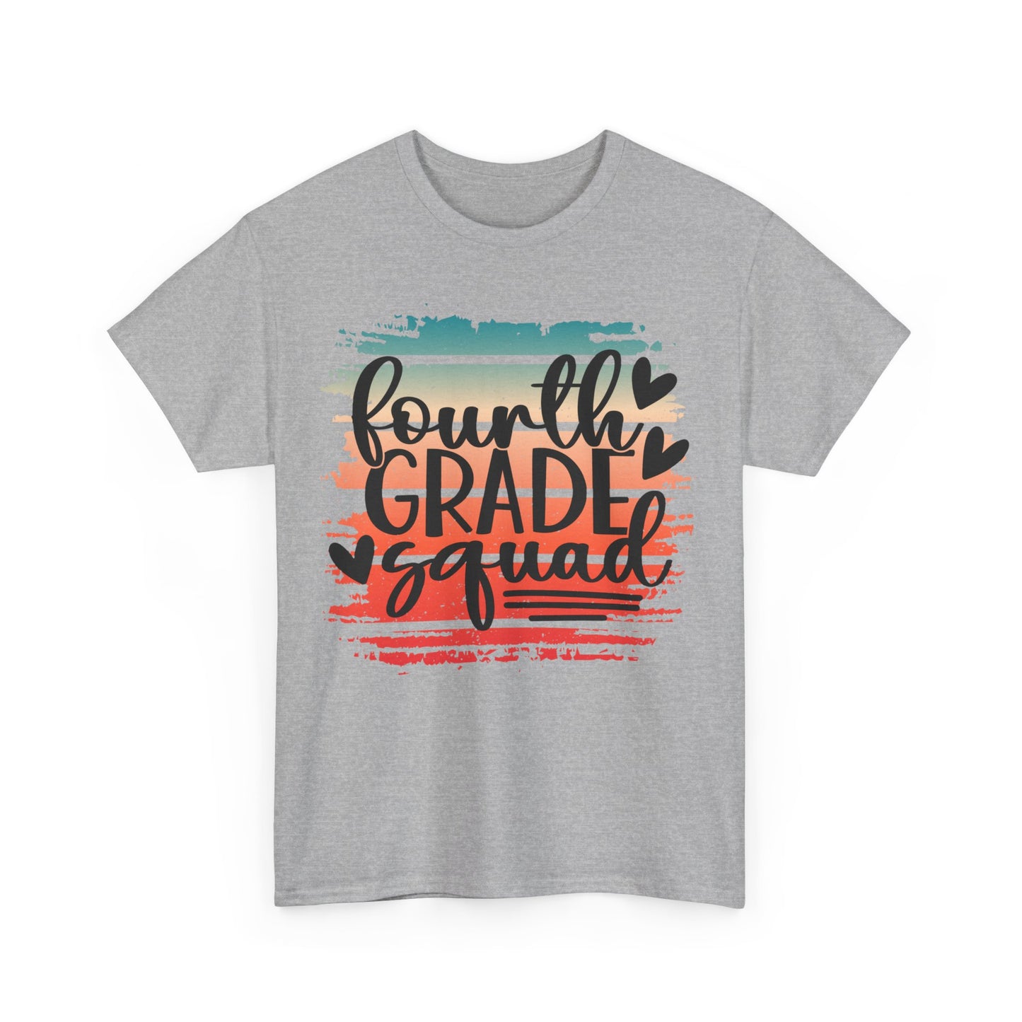 Retro Vintage Styled Fourth Grade Team Shirts