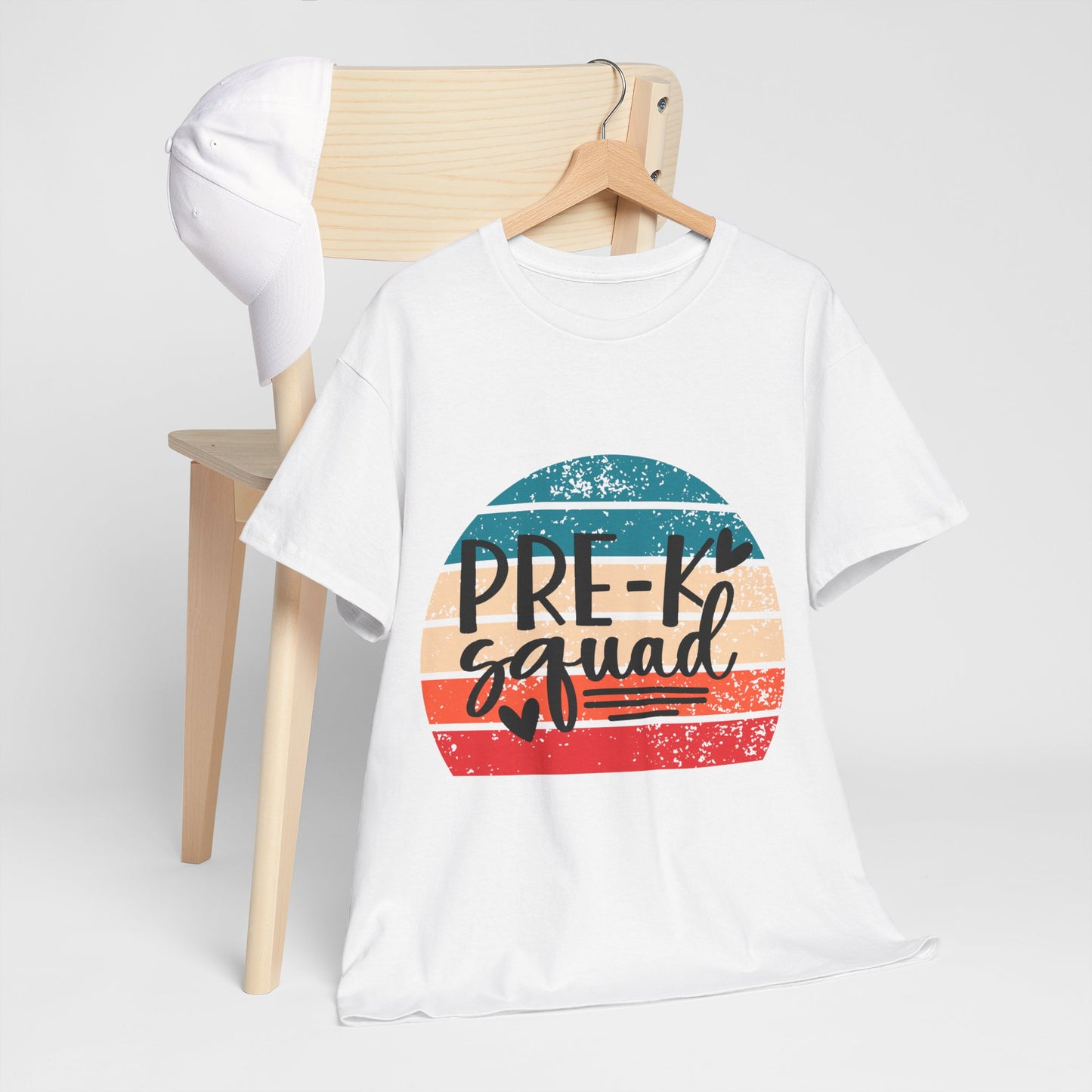 Pre-K Squad Grade School Retro Design Shirt