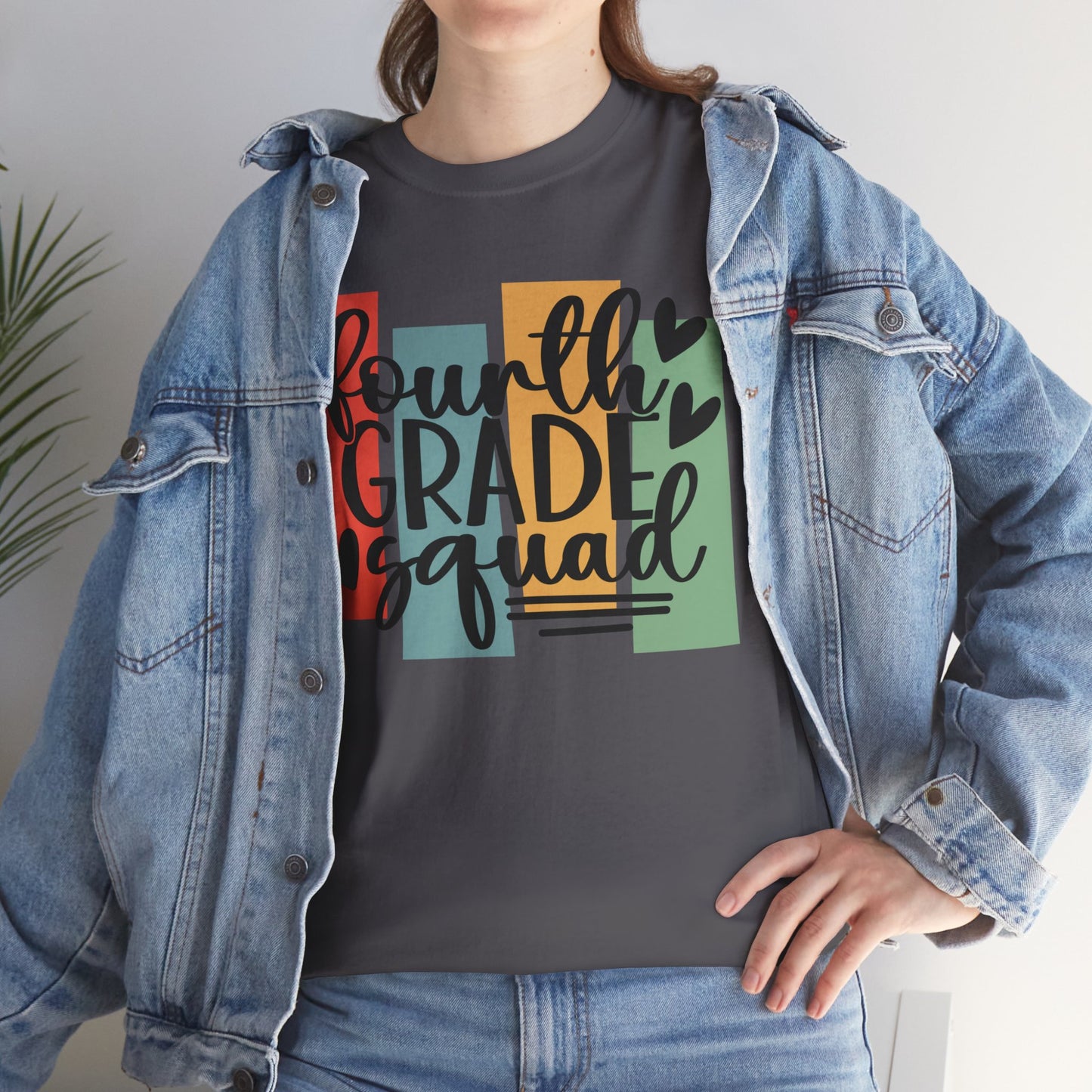 Retro Vintage Design Fourth Grade Team TShirt