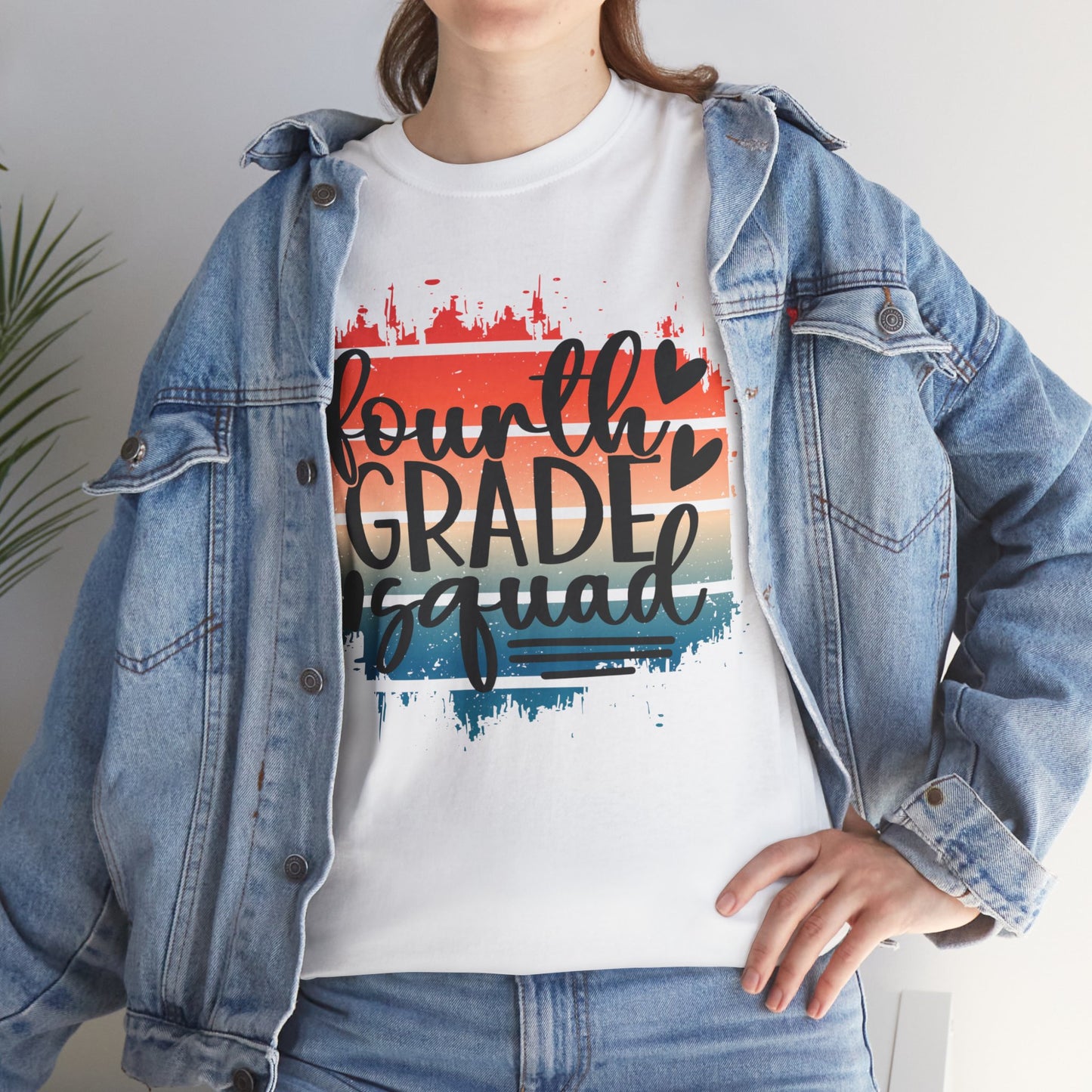 Fourth Grade Retro Boho Classroom TShirt