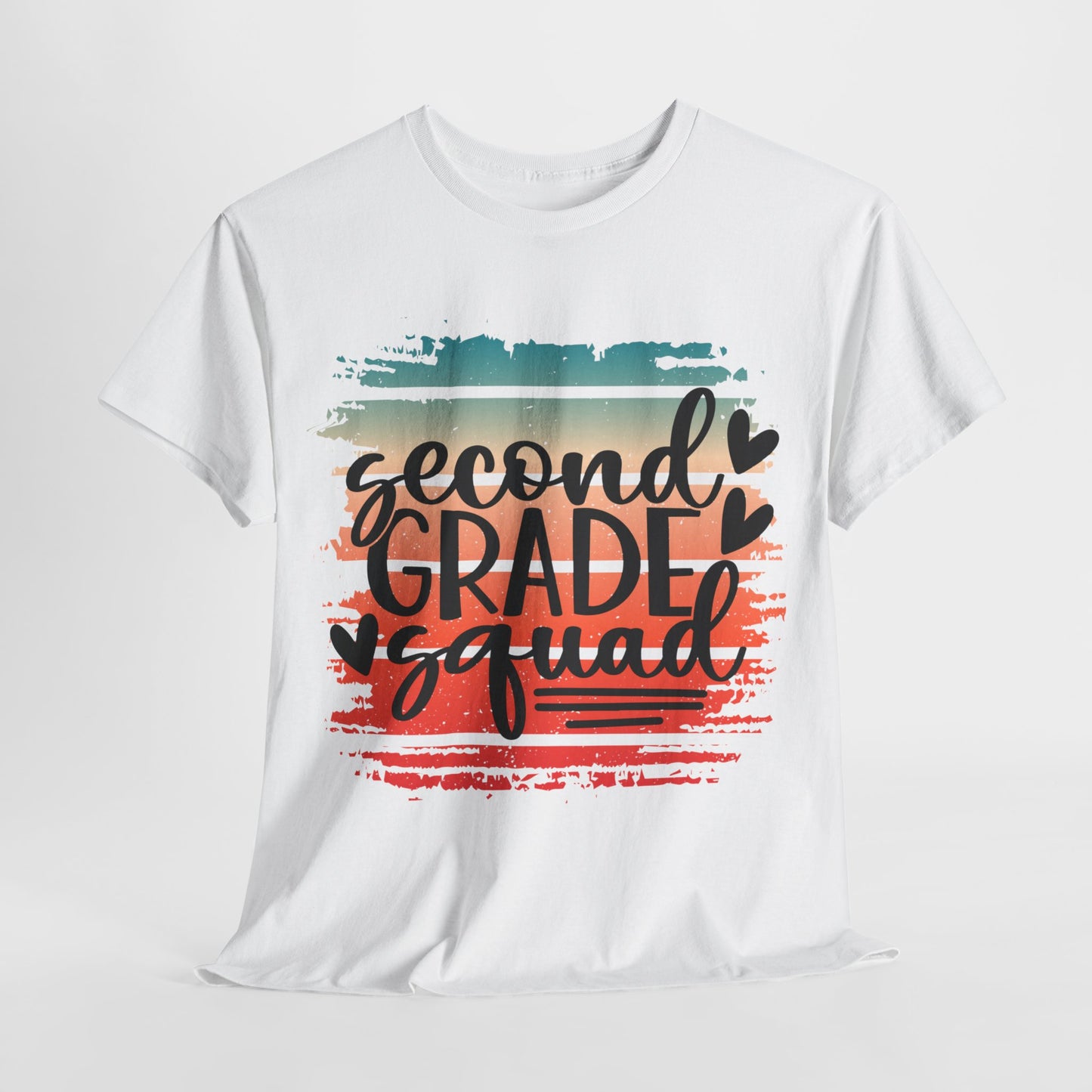 Second Grade Squad Team Teacher Shirt