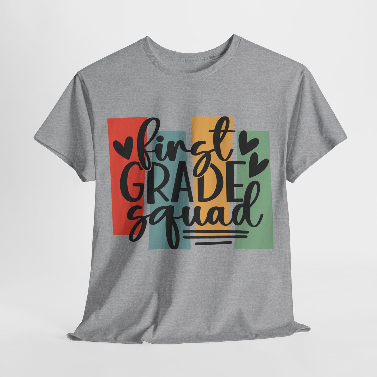 First Grade Classroom Retro Boho Design Squad TShirt