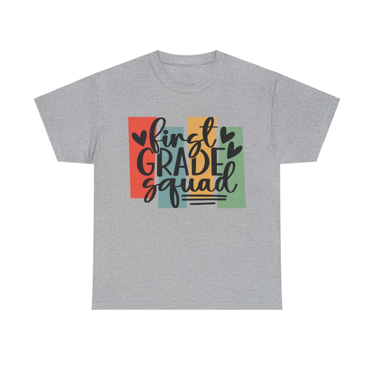 First Grade Classroom Retro Boho Design Squad TShirt