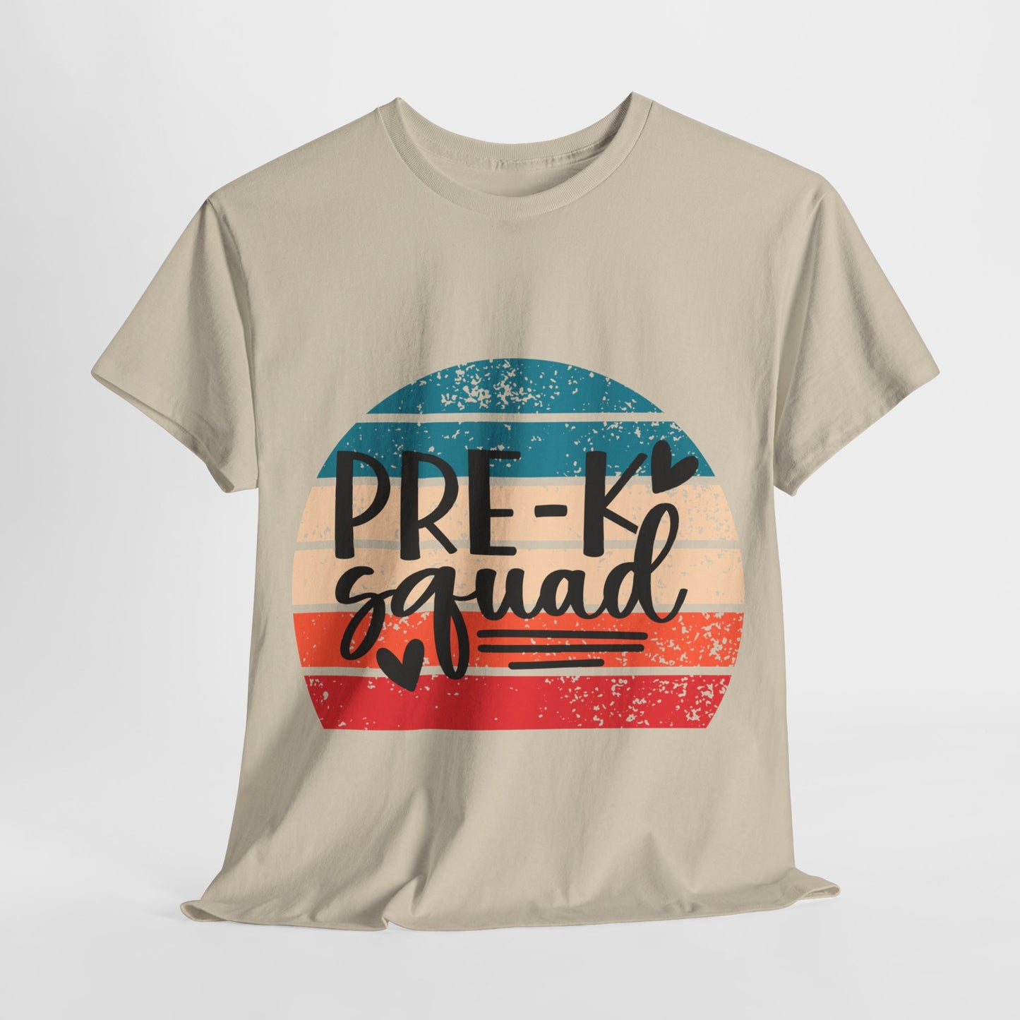 Pre-K Squad Grade School Retro Design Shirt