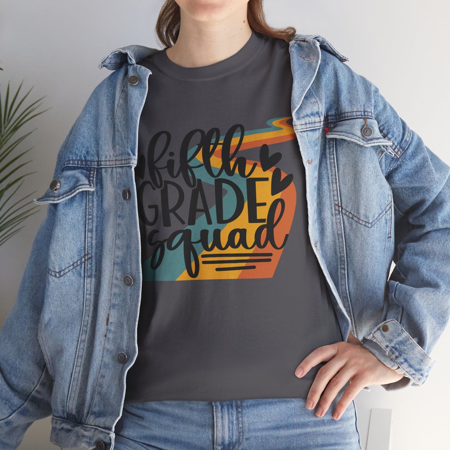 Retro Fifth Grade Squad Classroom TShirt