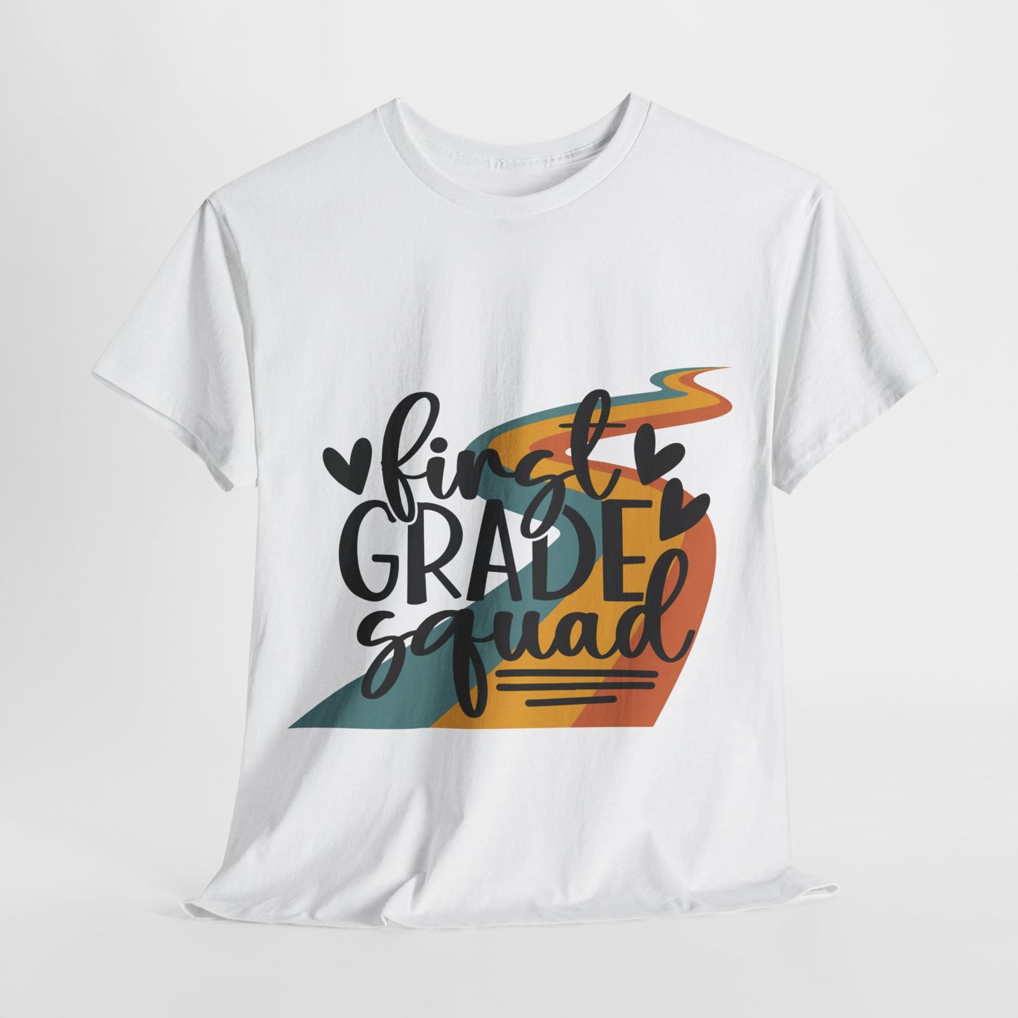 Retro First Grade Squad Class School Shirt