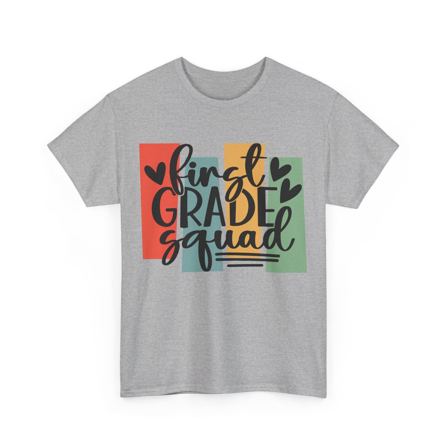 First Grade Classroom Retro Boho Design Squad TShirt