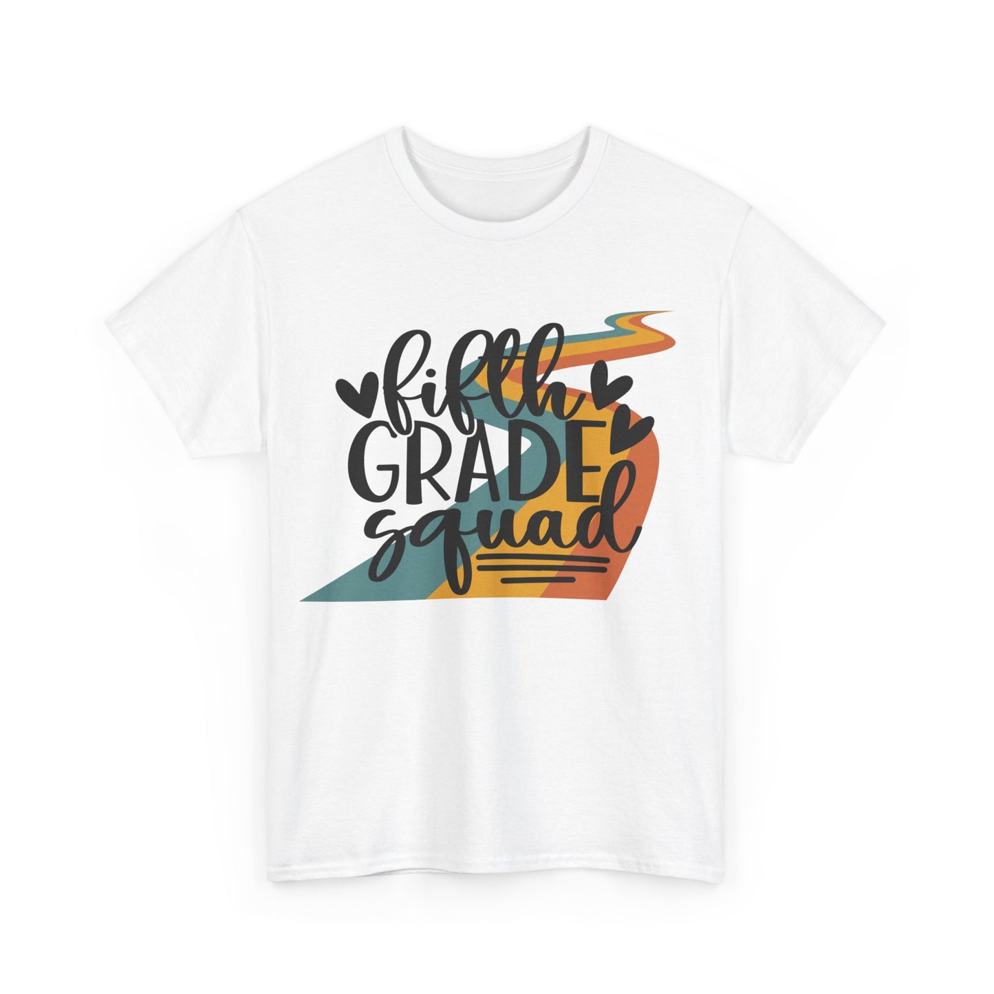 Retro Fifth Grade Squad Classroom TShirt