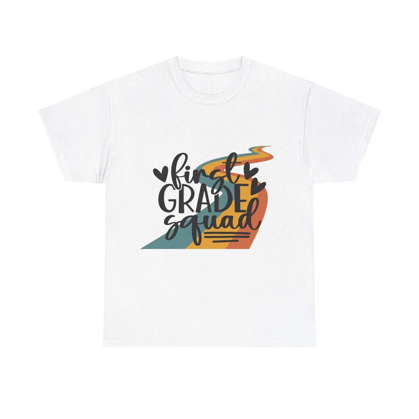 Retro First Grade Squad Class School Shirt