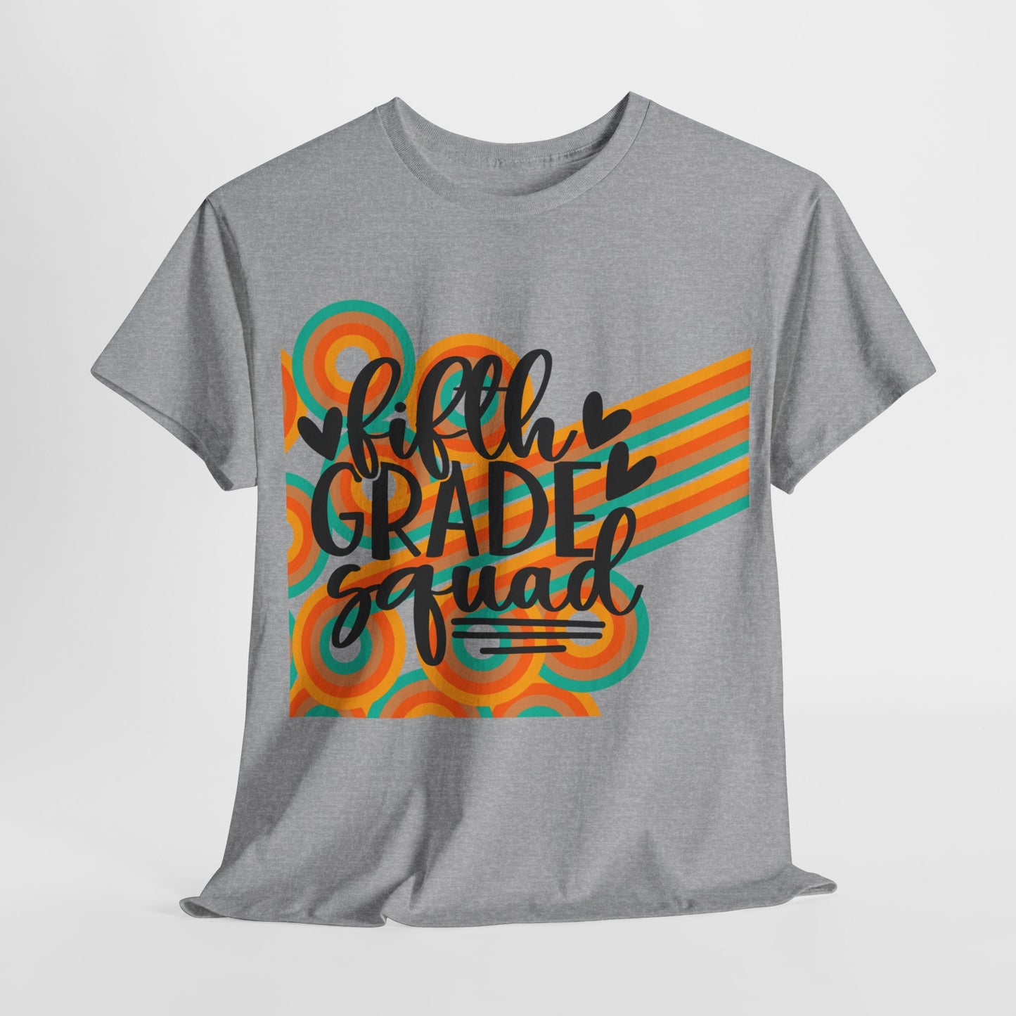 Fifth Grade Retro School Team Shirt